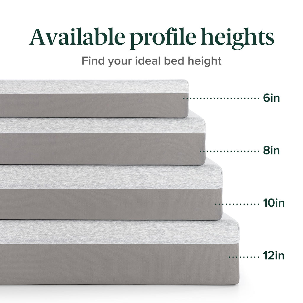 8 Inch Memory Foam Mattress, Twin, Medium Firm J270