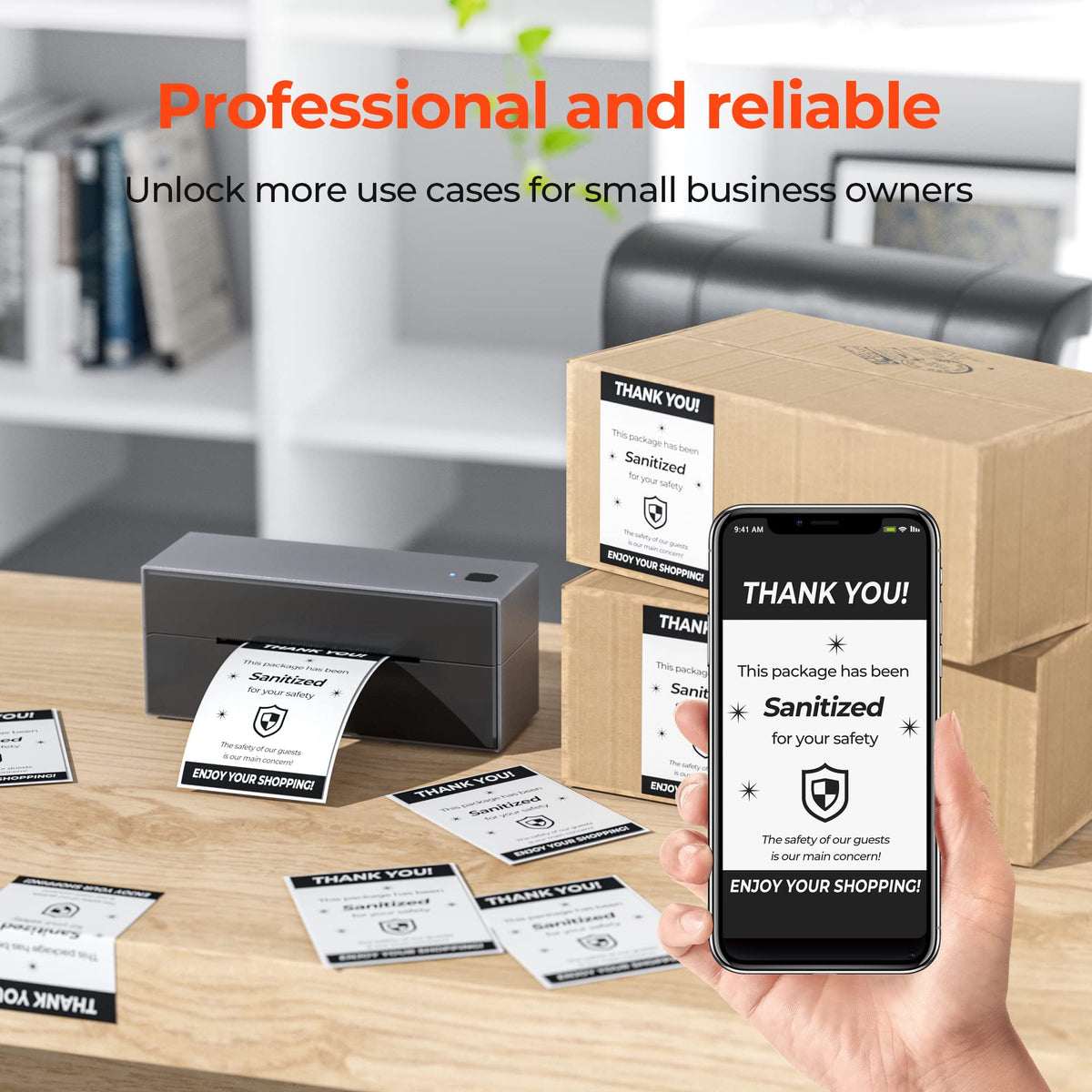 4x6 Inch Thermal Labels 1000 Labels W78224