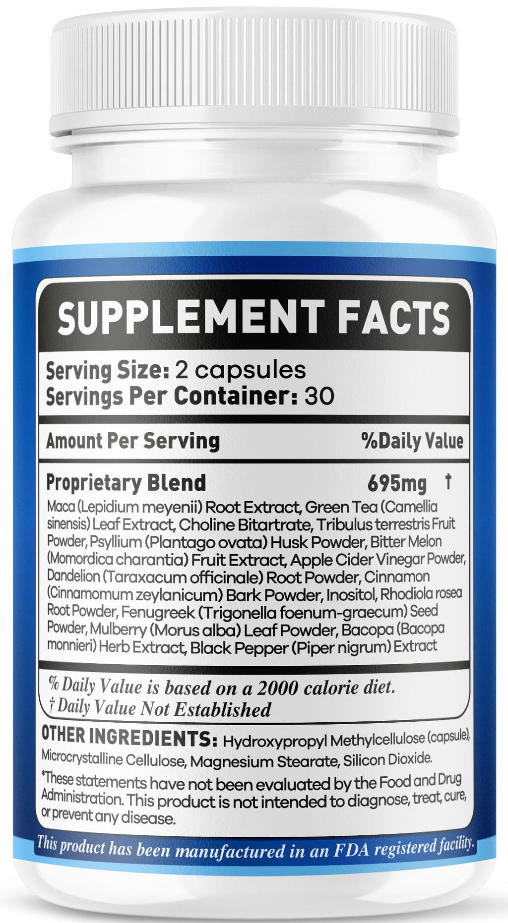 60 Capsules Brain Support Pills X66742