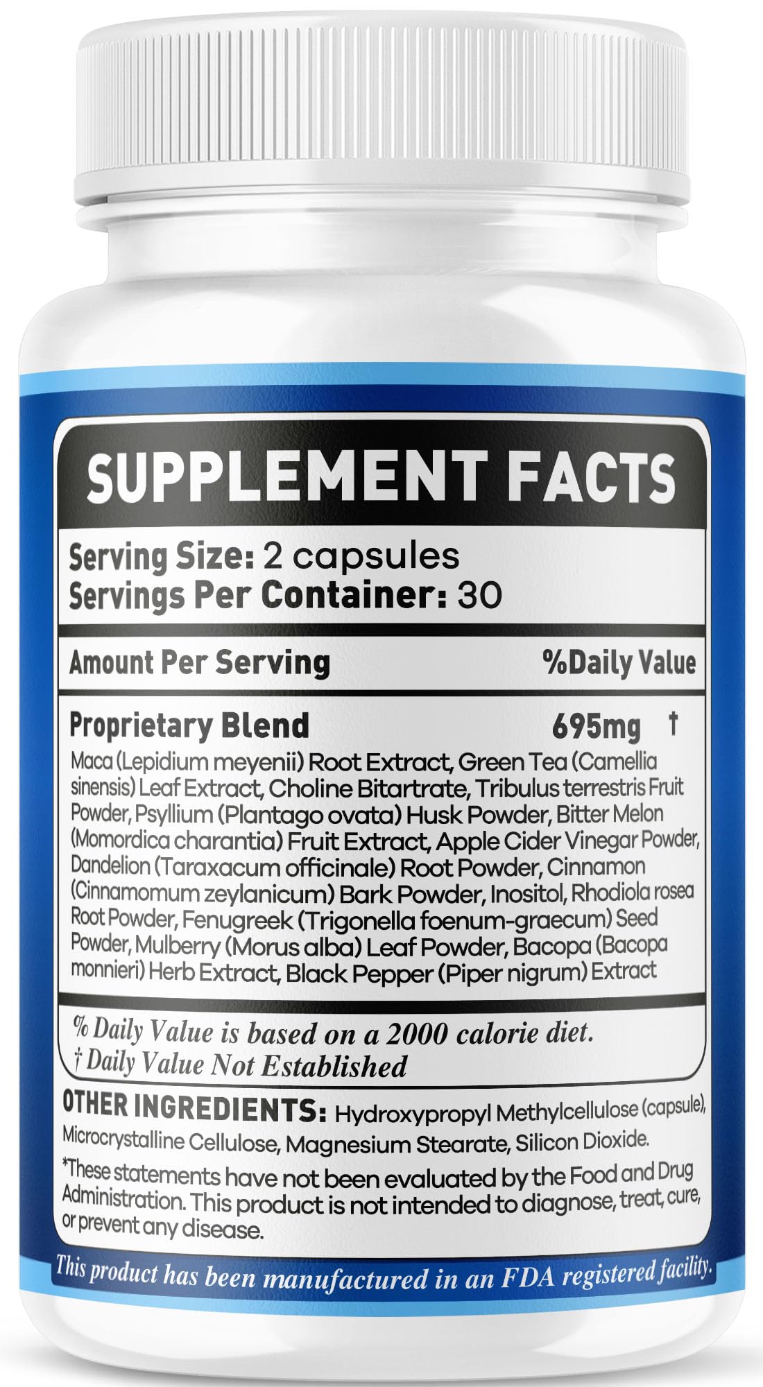 60 Capsules Brain Support Pills X66742
