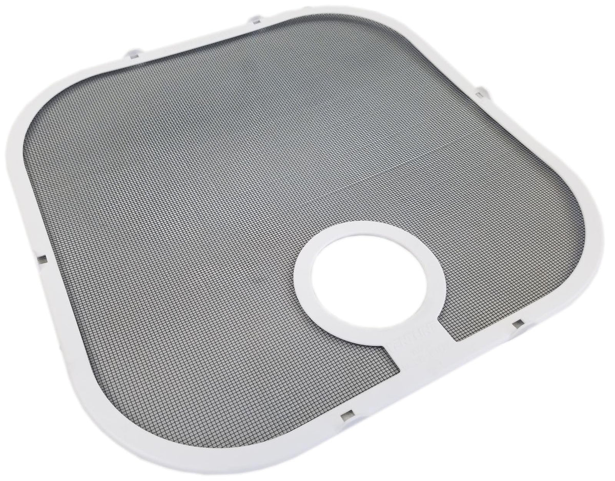 Non Powered RV Roof Vent White Lid W937373