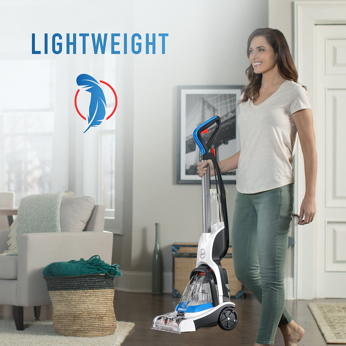 Ultra-Lightweight Compact Bagless Upright Vacuum Cleaner and Compact Carpet Cleaner M26811
