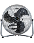Blue 20 Inch High Velocity 4600 CFM 3 Speed Floor Fan E2562