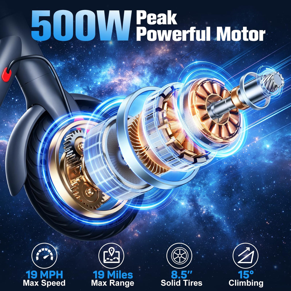 Electric Scooter 500W Motor 8.5'' Tire A974330