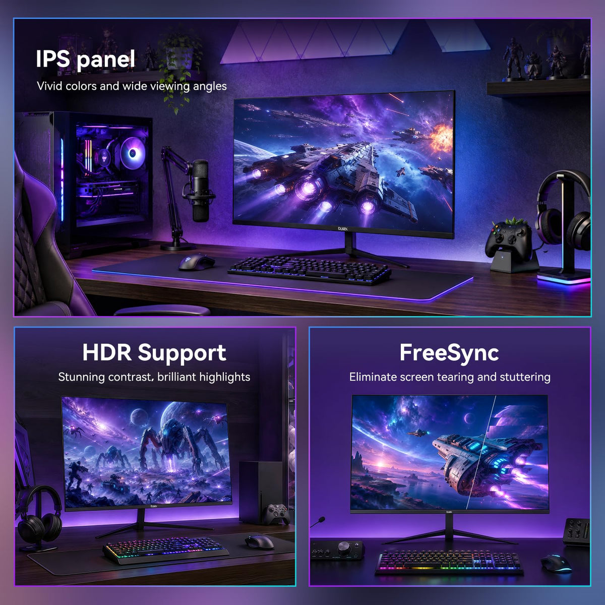 27 Inch 240Hz FHD 1080P Gaming Monitor W490