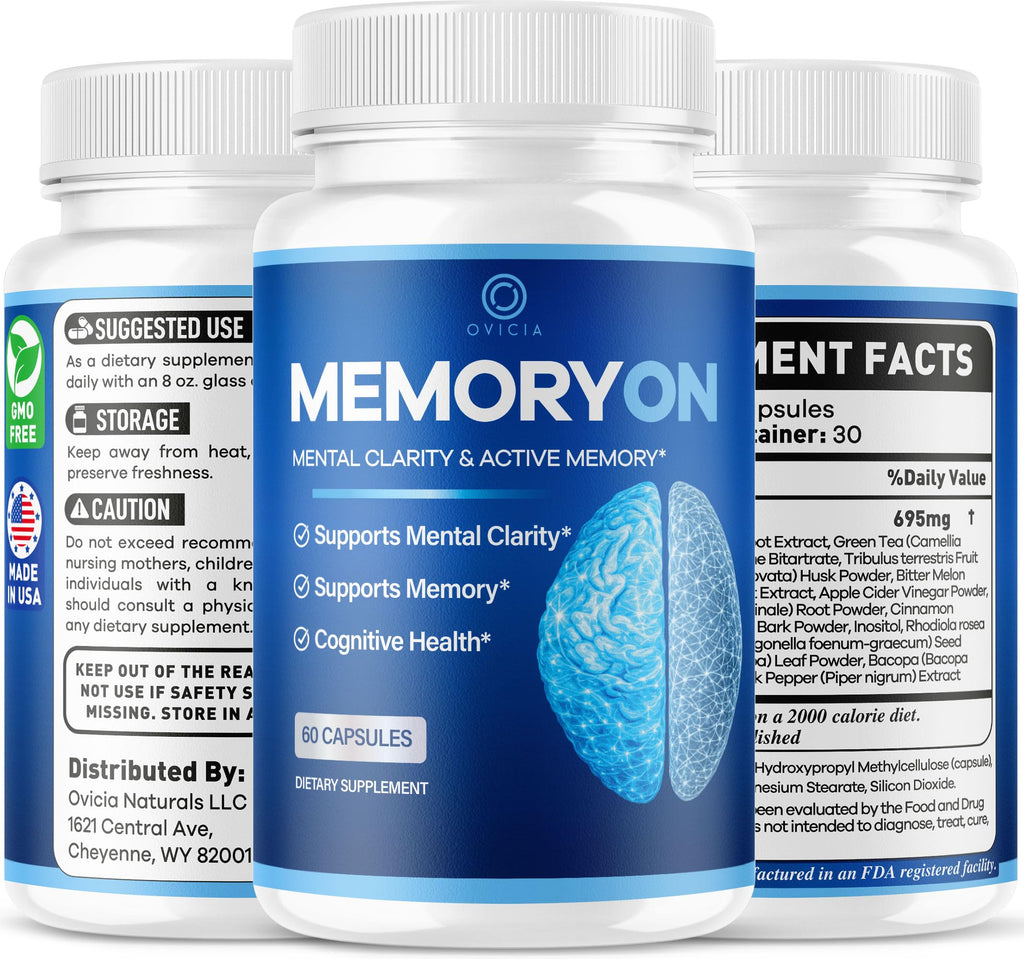 60 Capsules Brain Support Pills X66742