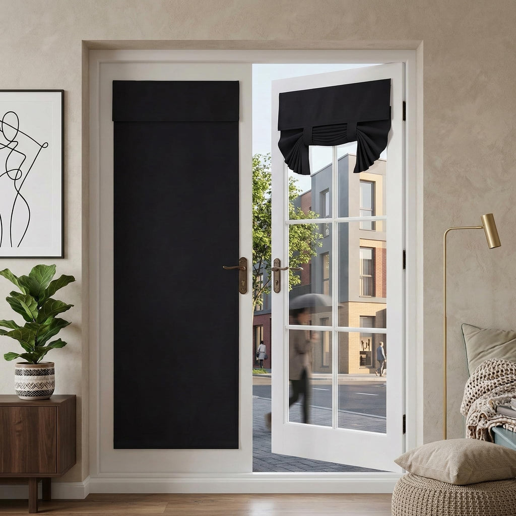 Blackout French Door Curtains U58539