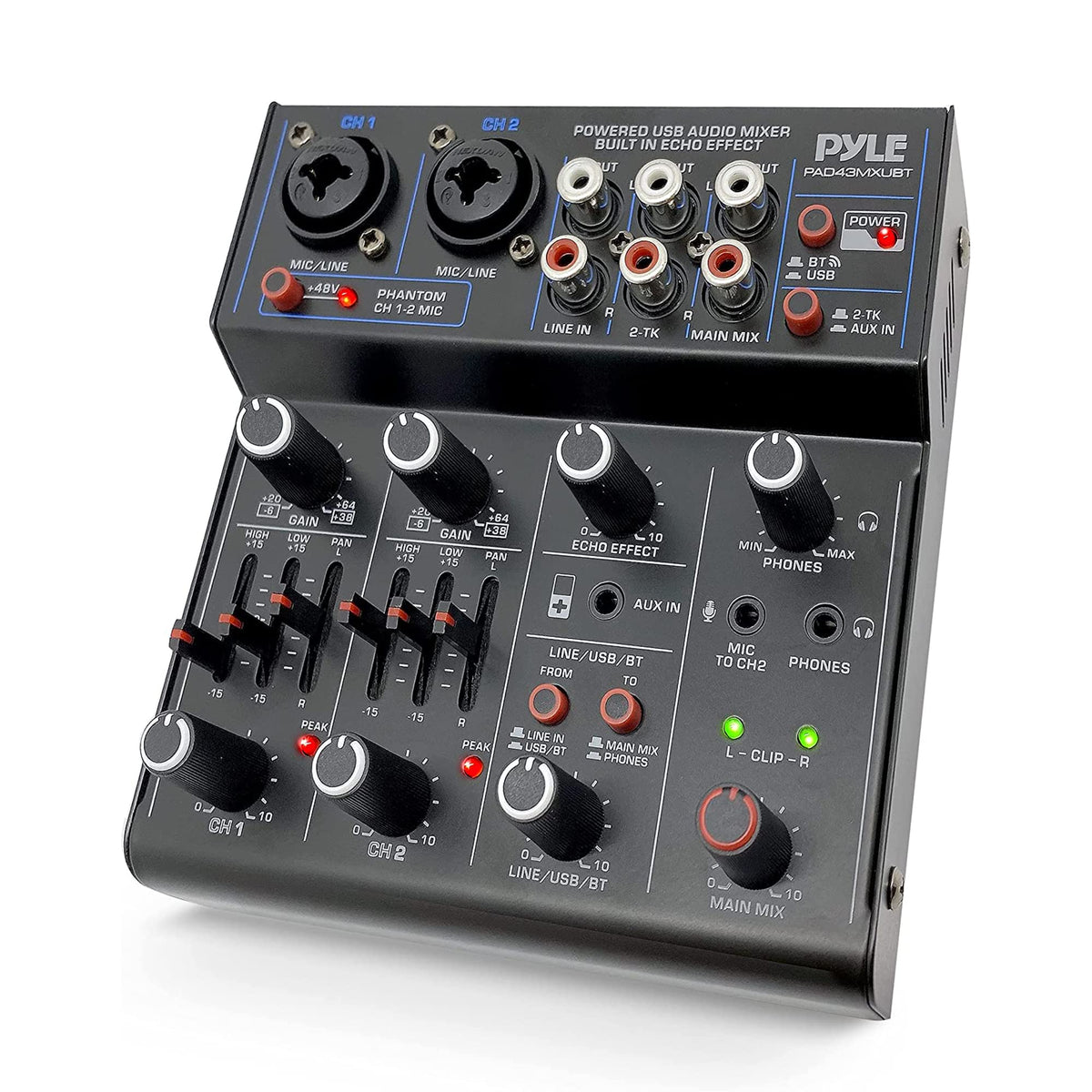 4 Channel Bluetooth Audio Mixer Z63310