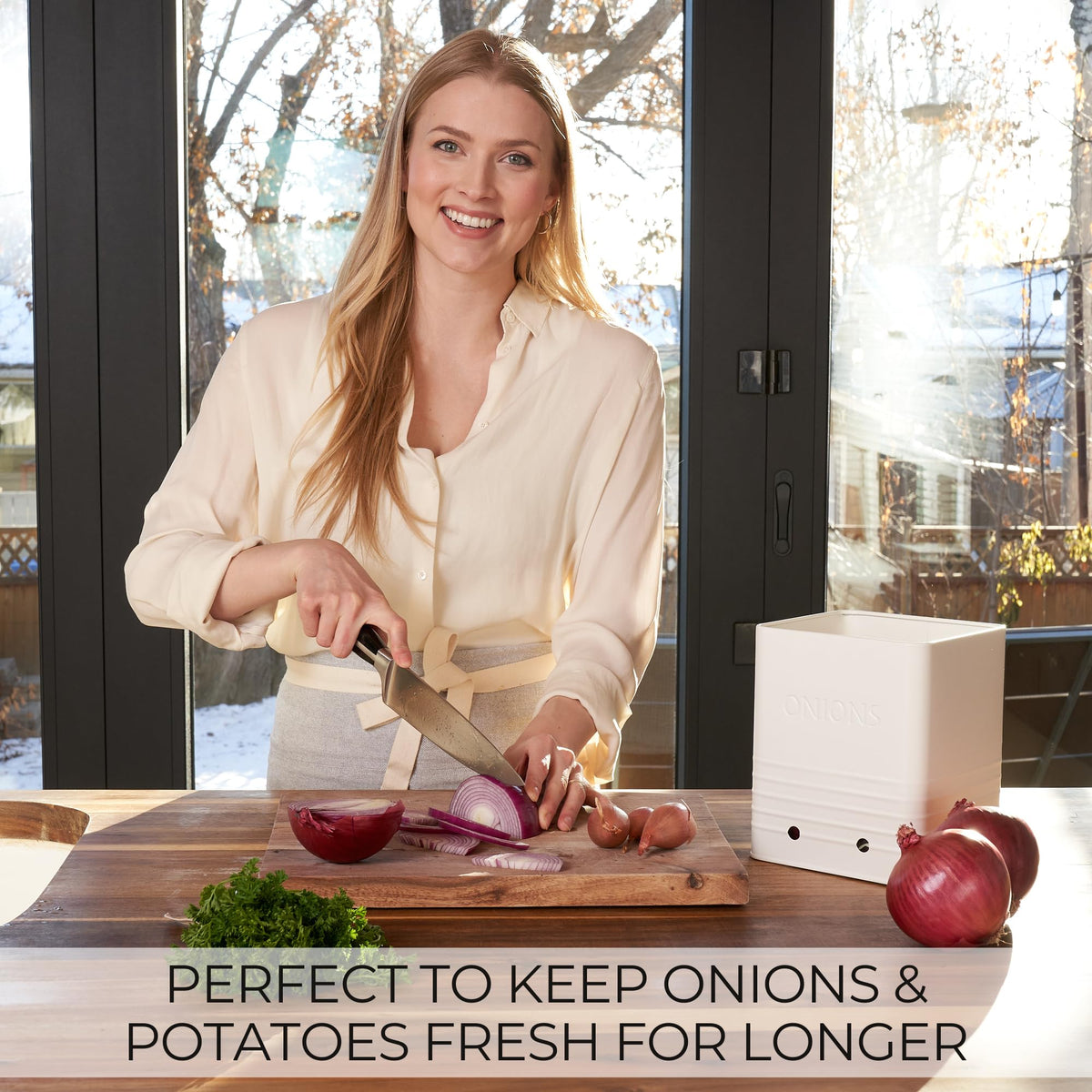 Potato and Onion Storage Container Set N56702