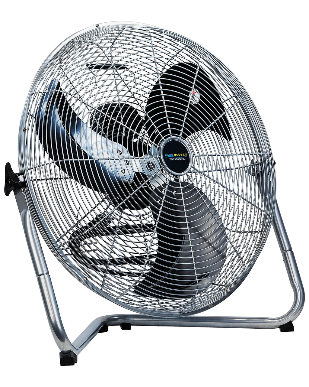 Blue 20 Inch High Velocity 4600 CFM 3 Speed Floor Fan E2562