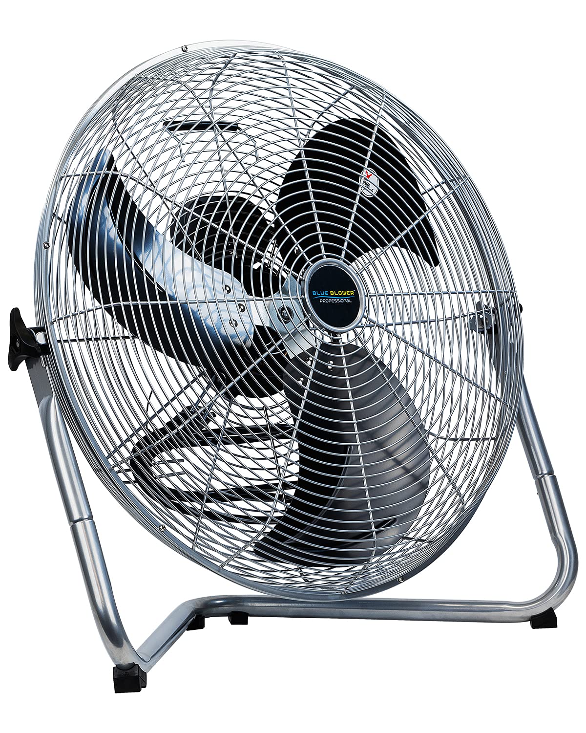 Blue 20 Inch High Velocity 4600 CFM 3 Speed Floor Fan E2562