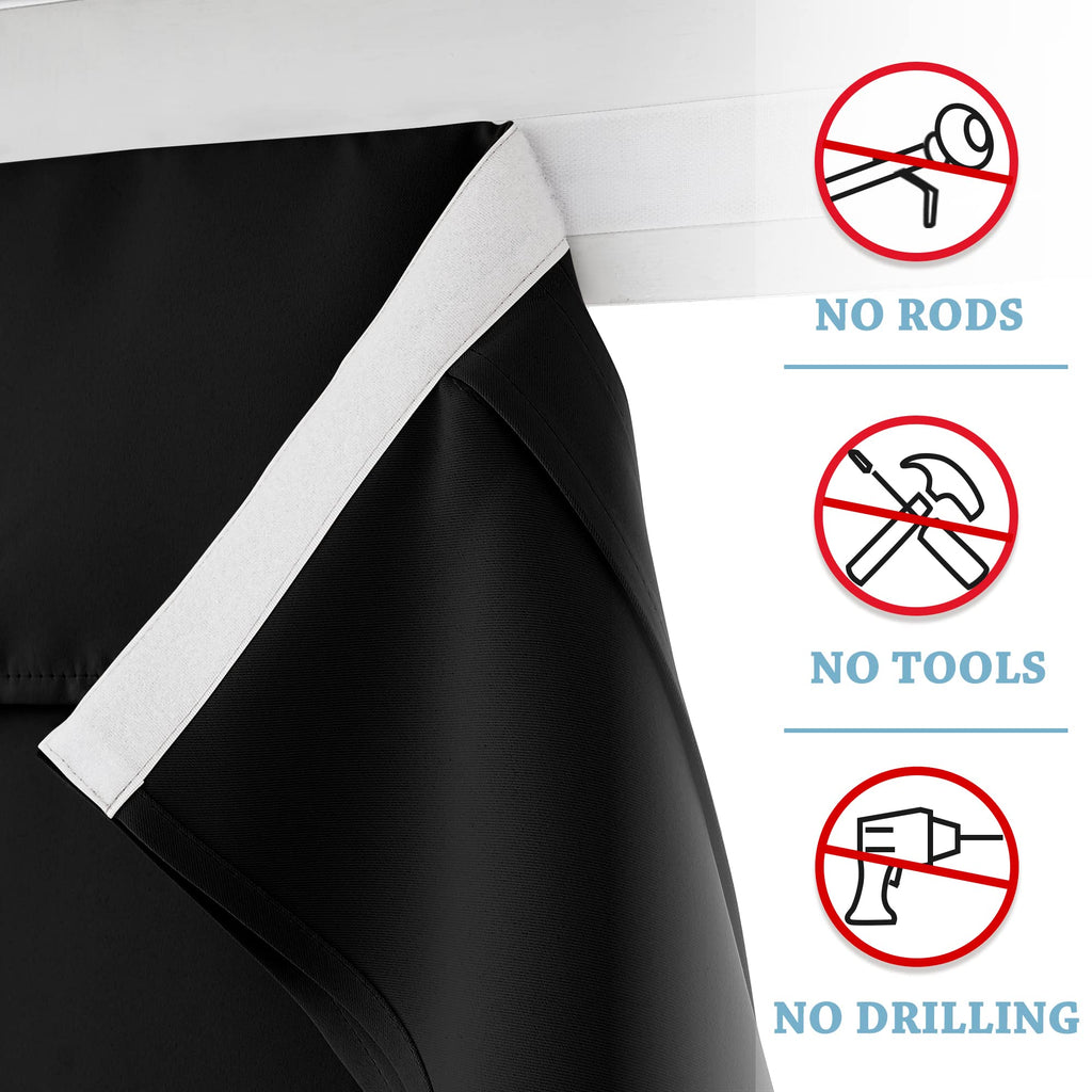 Blackout French Door Curtains U58539