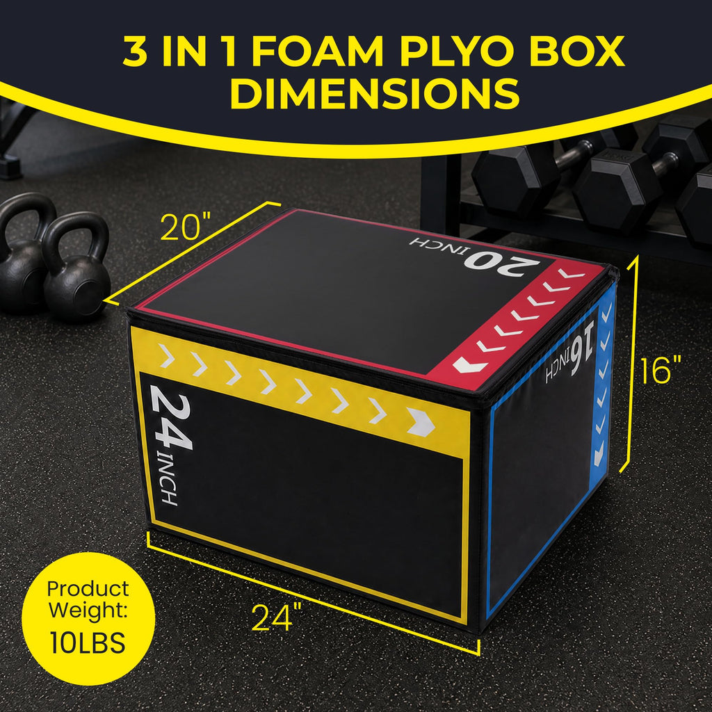 3-in-1 Foam Plyo Box U80960