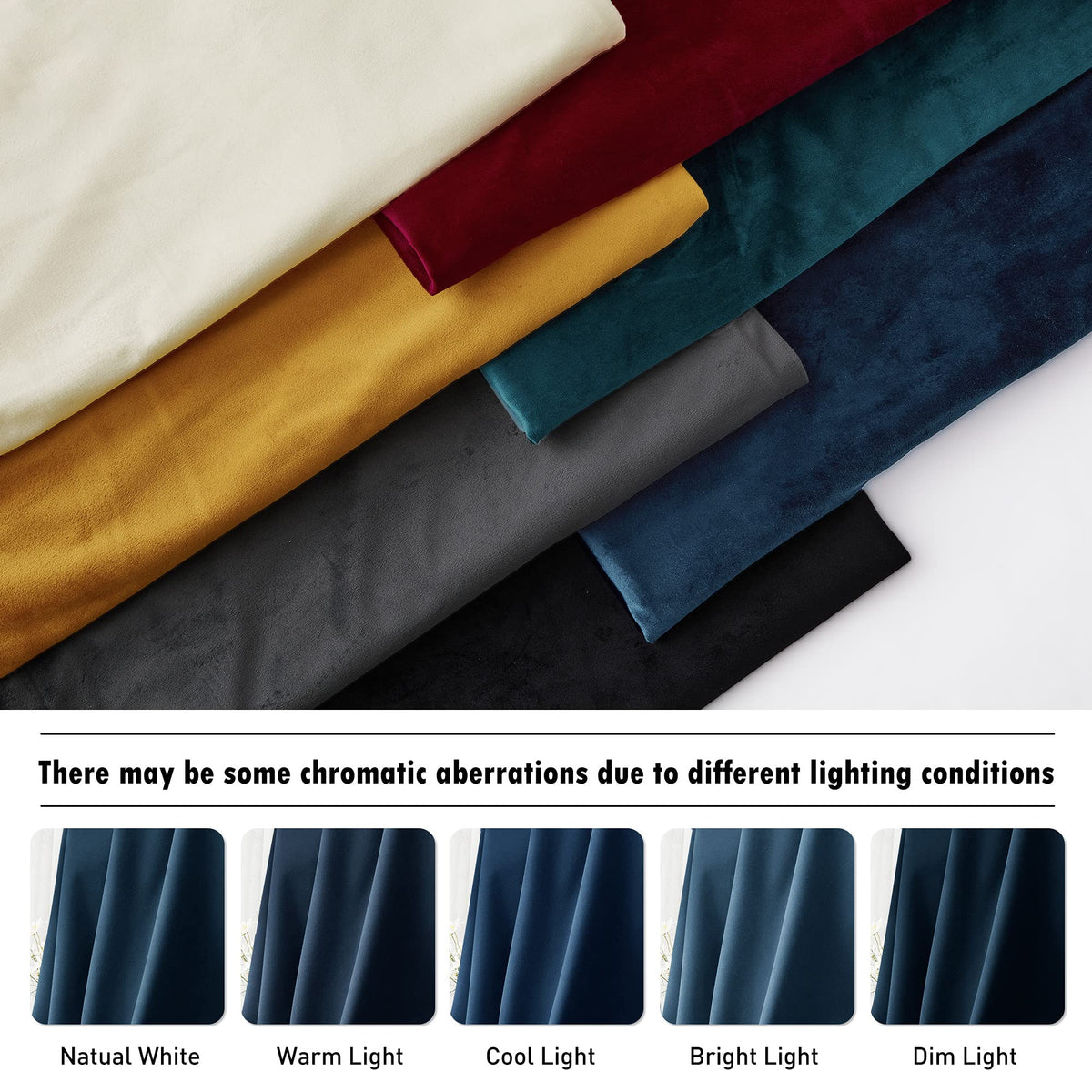 Velvet Curtains 84 inches M691