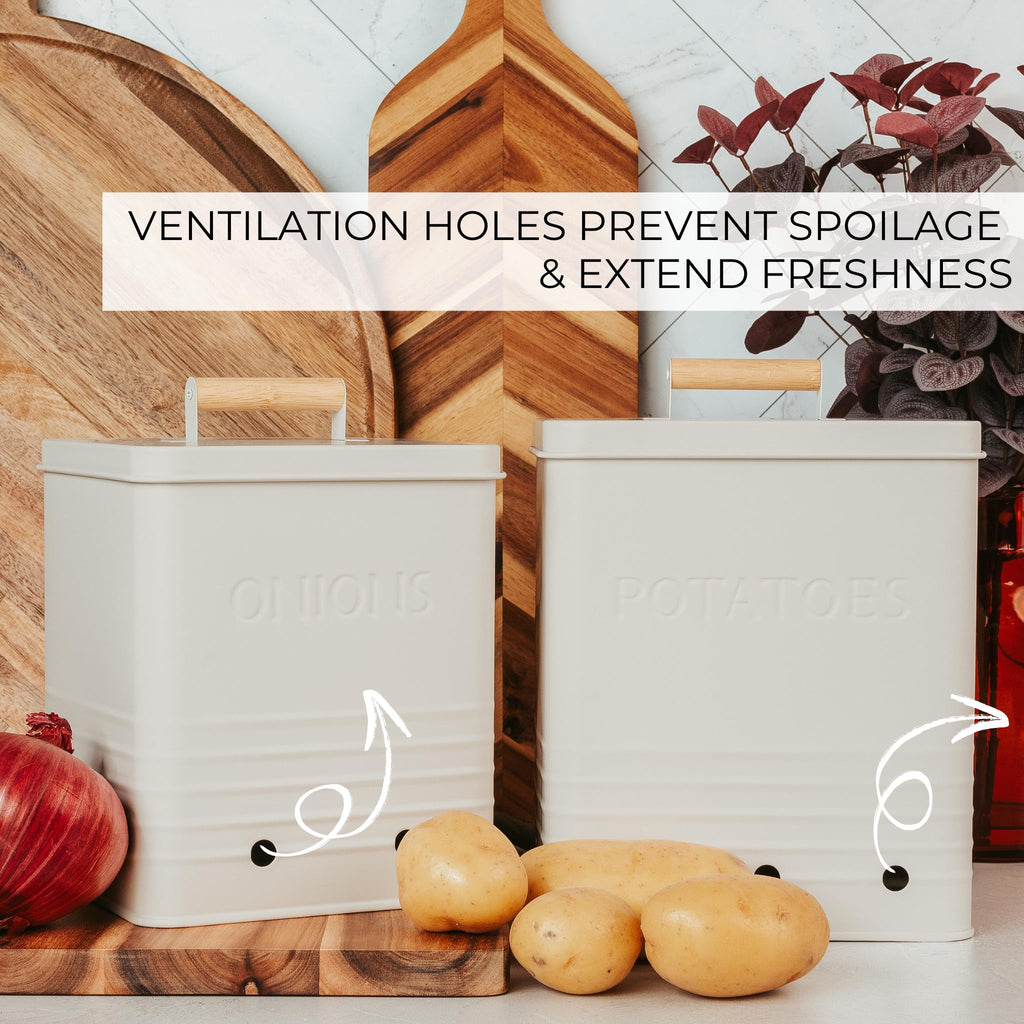 Potato and Onion Storage Container Set N56702