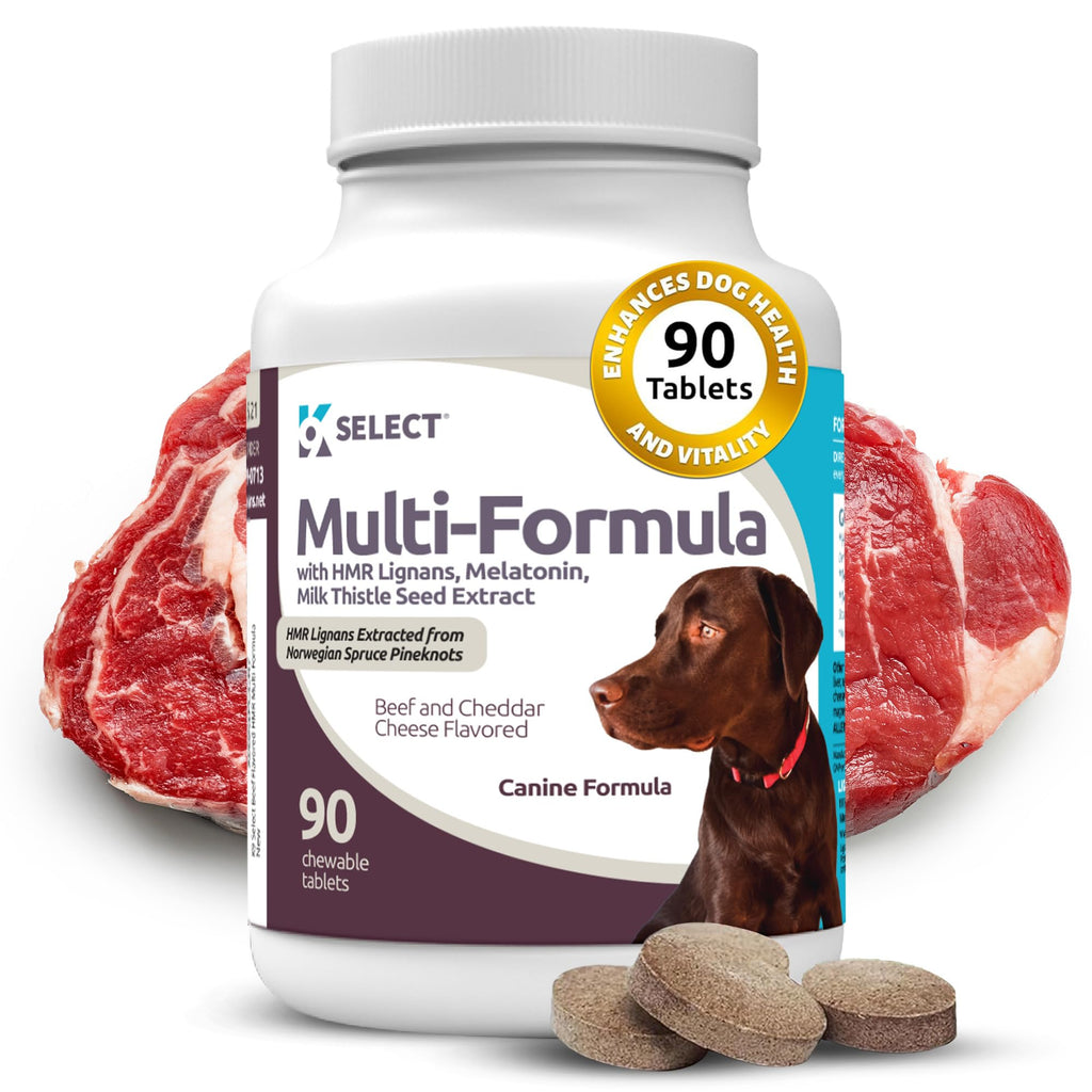 90 Tablets Beef Flavor Dog Multivitamin X2256