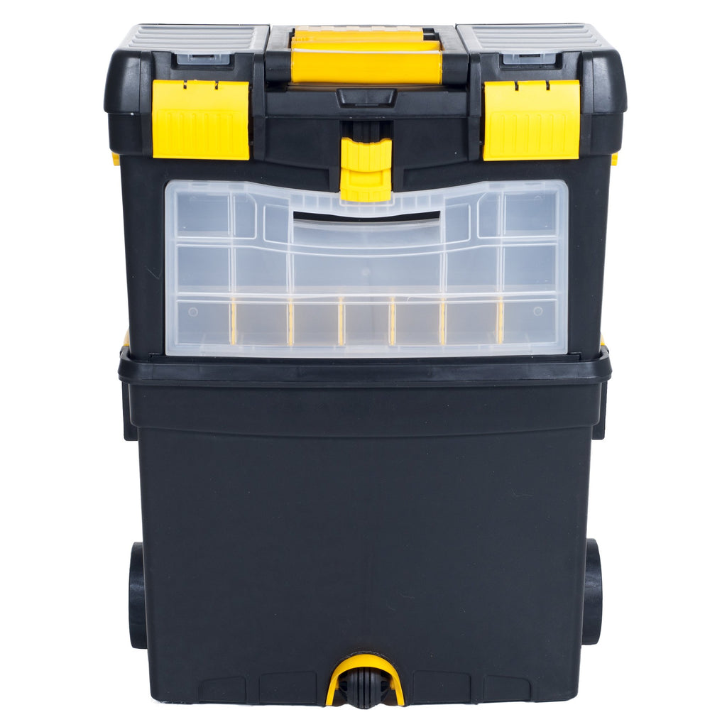 Portable Stackable Toolbox with Wheels and Drawers D7256