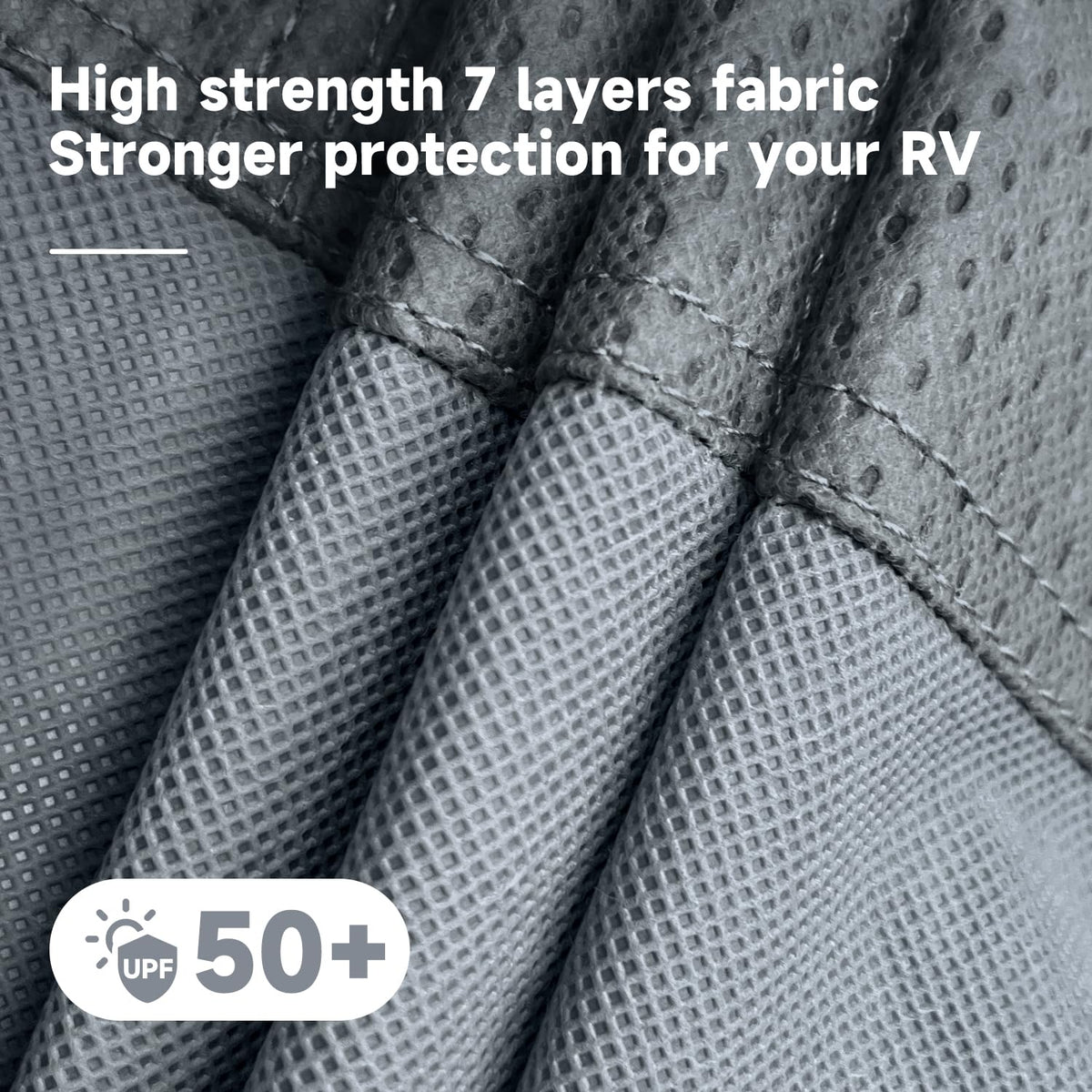 Class A RV Cover 7 Layers 34'-37' Windproof Waterproof J21330