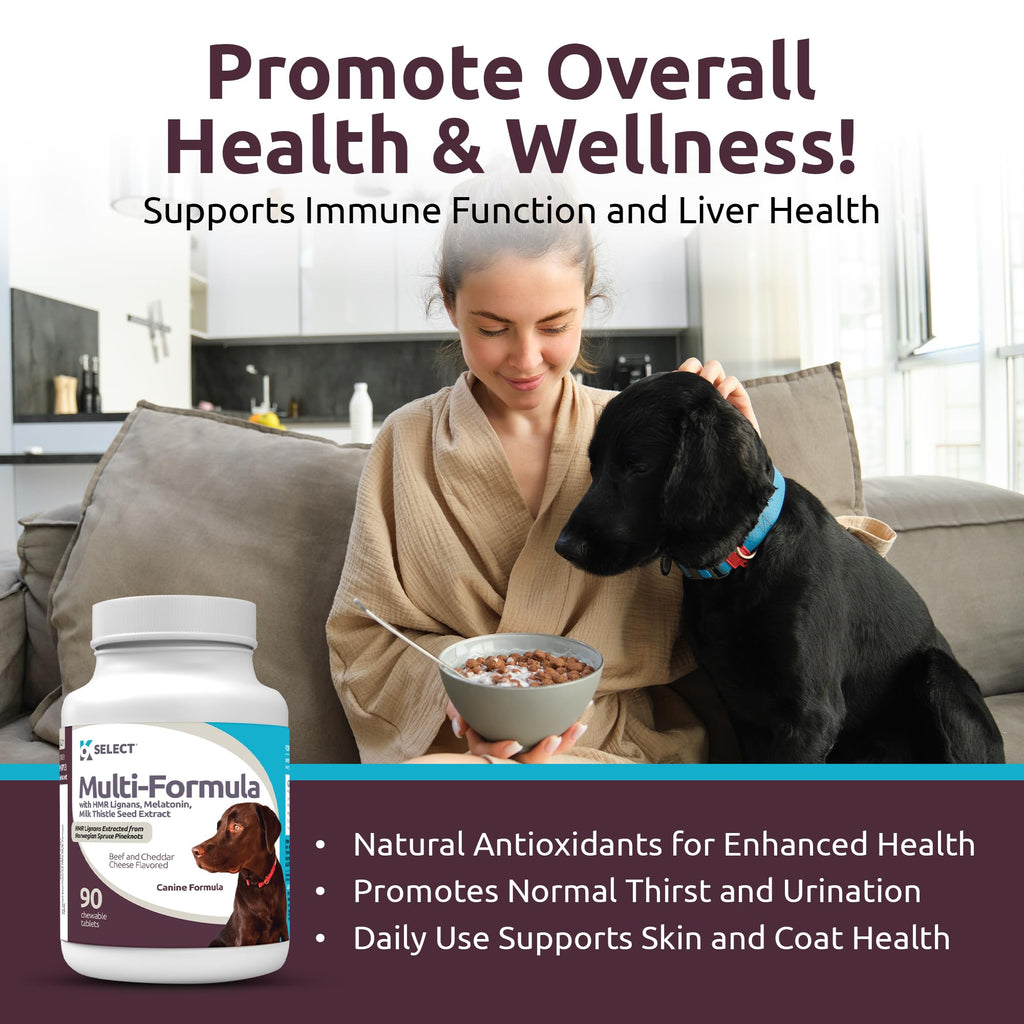 90 Tablets Beef Flavor Dog Multivitamin X2256