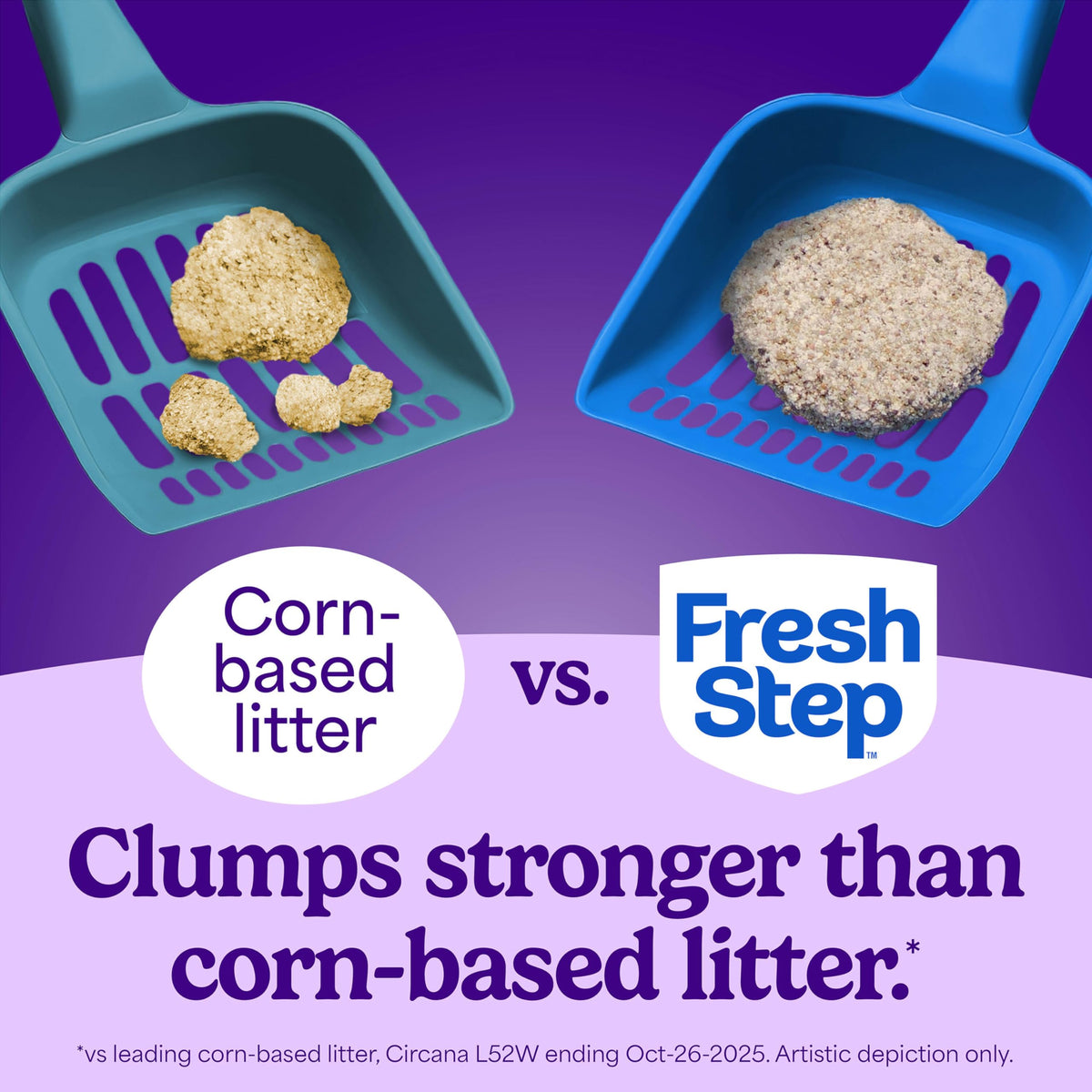 Unscented Multi Cat Clumping Litter, 18.5lb, 2Pk S9542