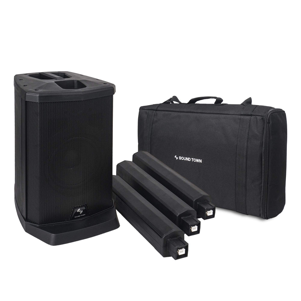 Portable Line Array Column PA/DJ System with Sub Bass Module M161294