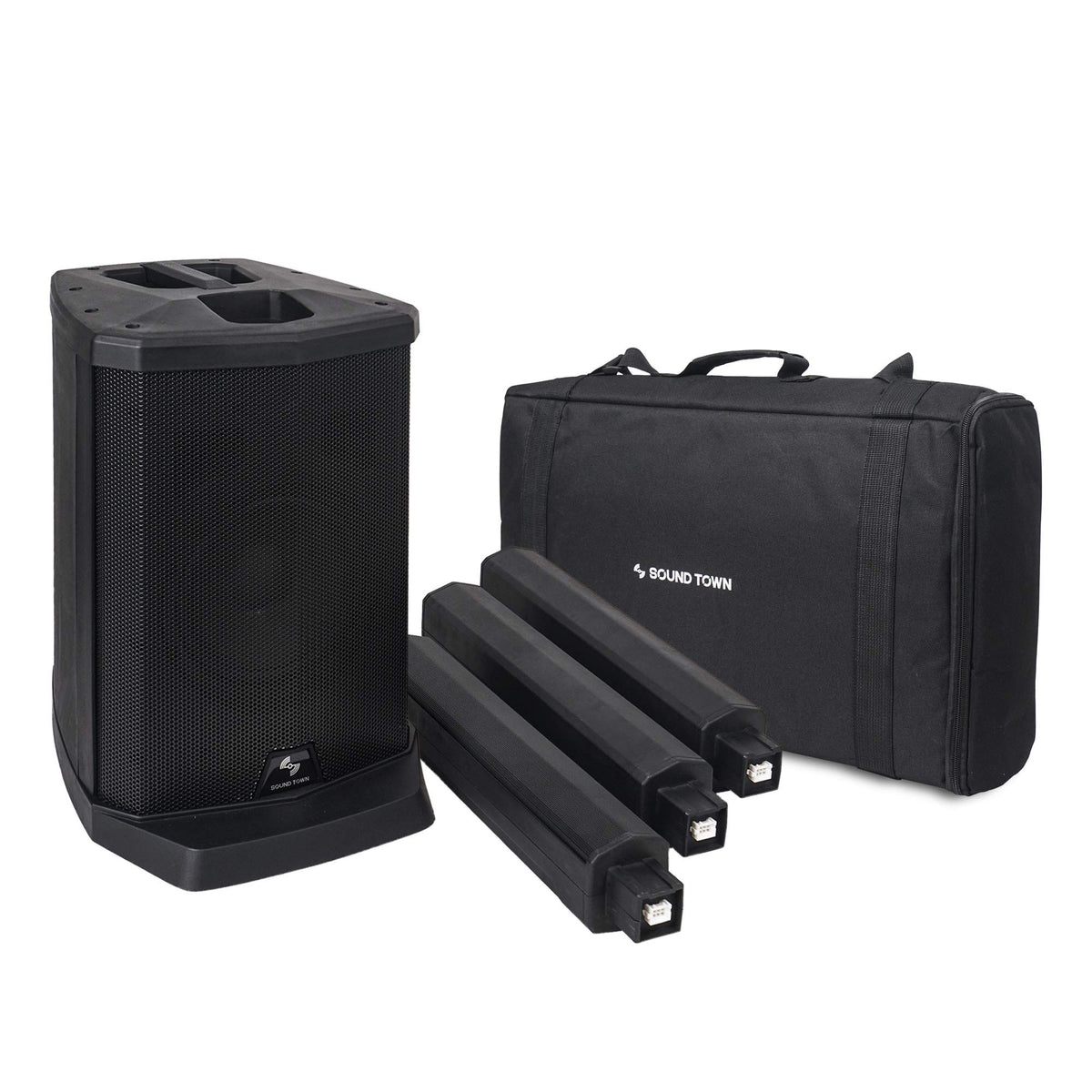 Portable Line Array Column PA/DJ System with Sub Bass Module M161294