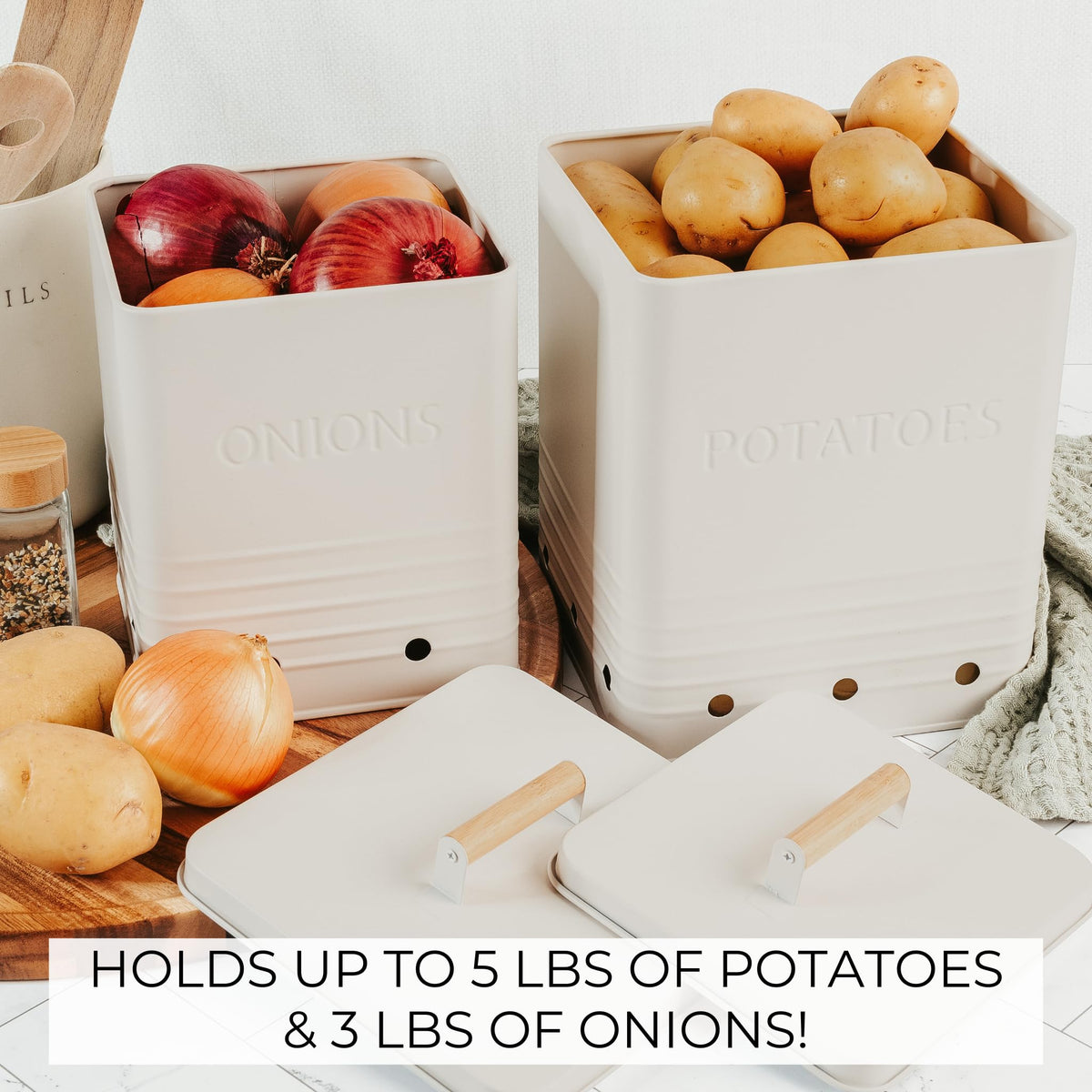 Potato and Onion Storage Container Set N56702