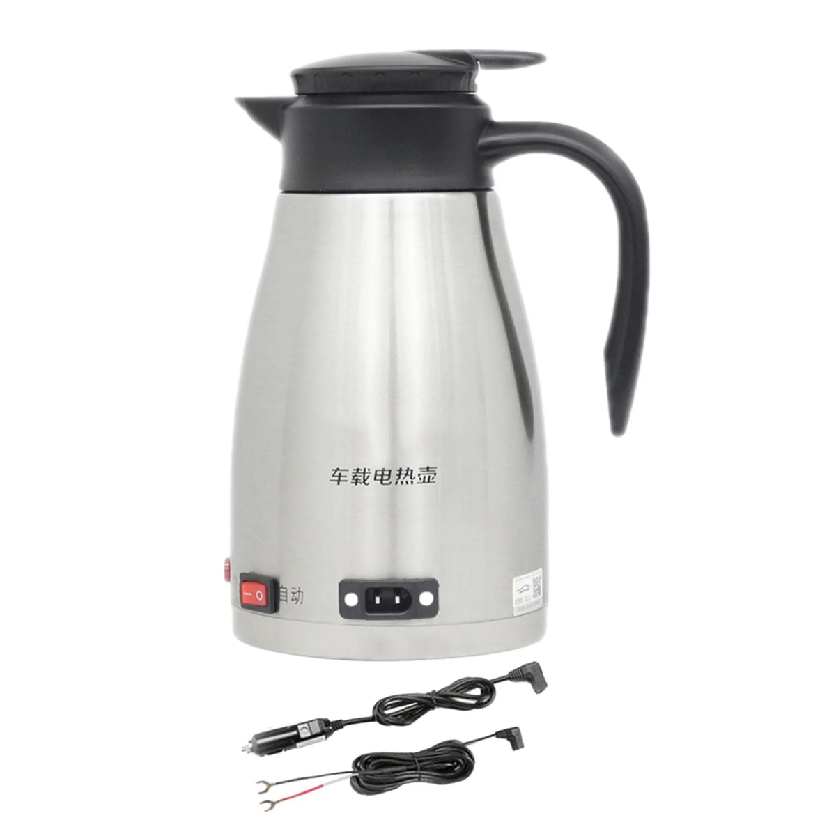 12V Stainless Steel Car Electric Kettle with Indicator Light V398404