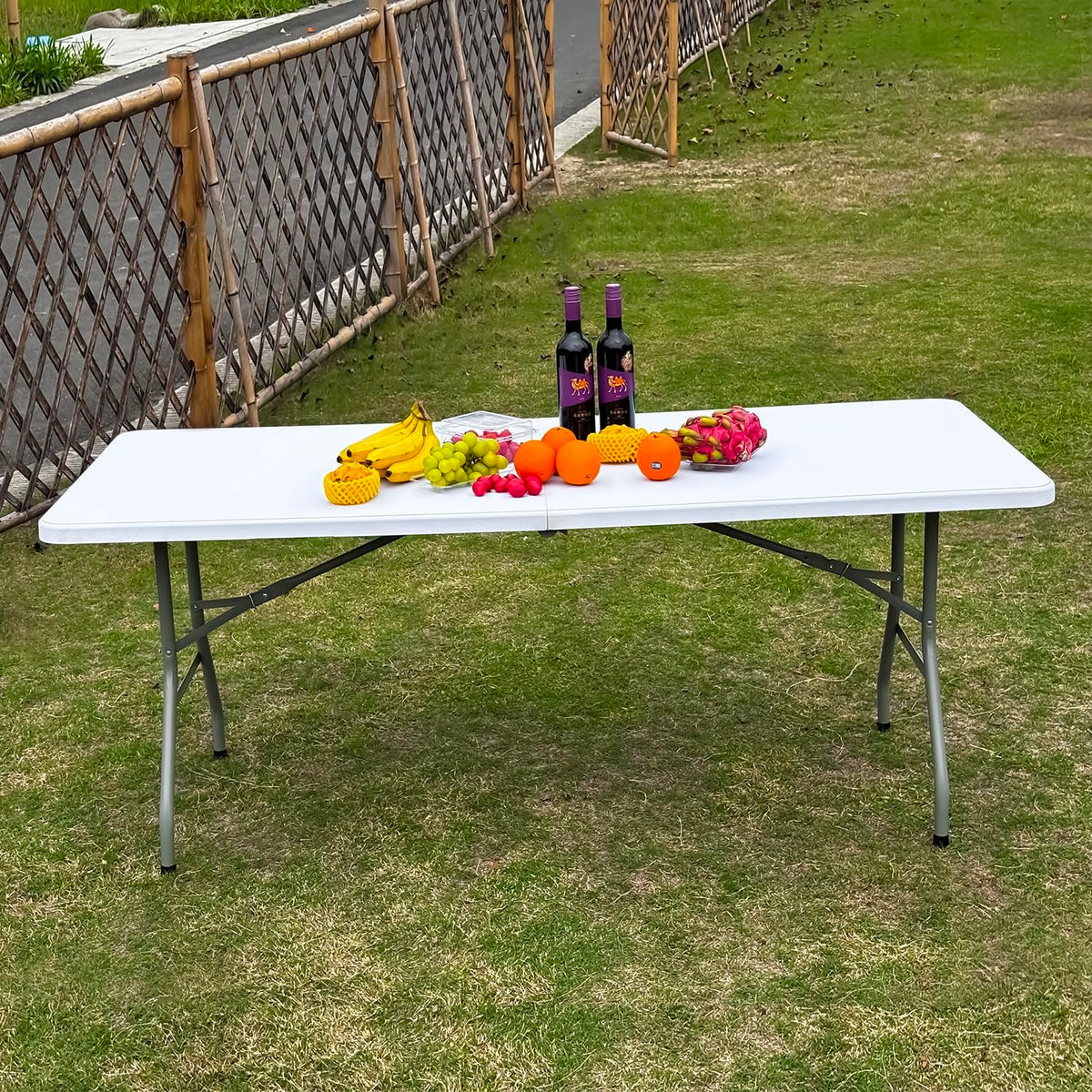 White Folding Table G340
