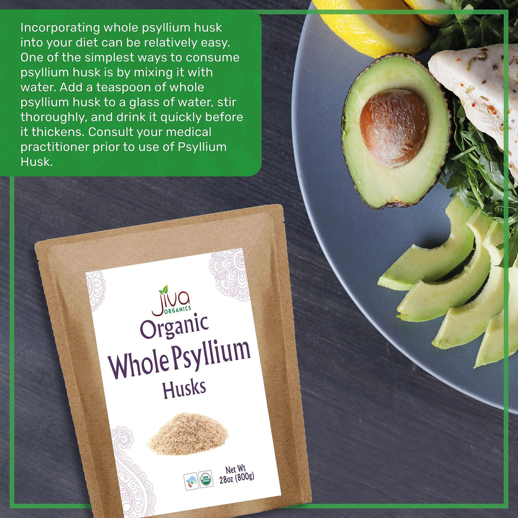 Whole Psyllium Husk 28 Ounce Unflavored Y856484