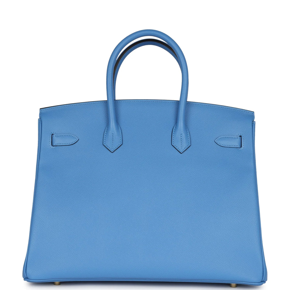 Birkin 35 Bleu Paradise Epsom Gold Hardware C469