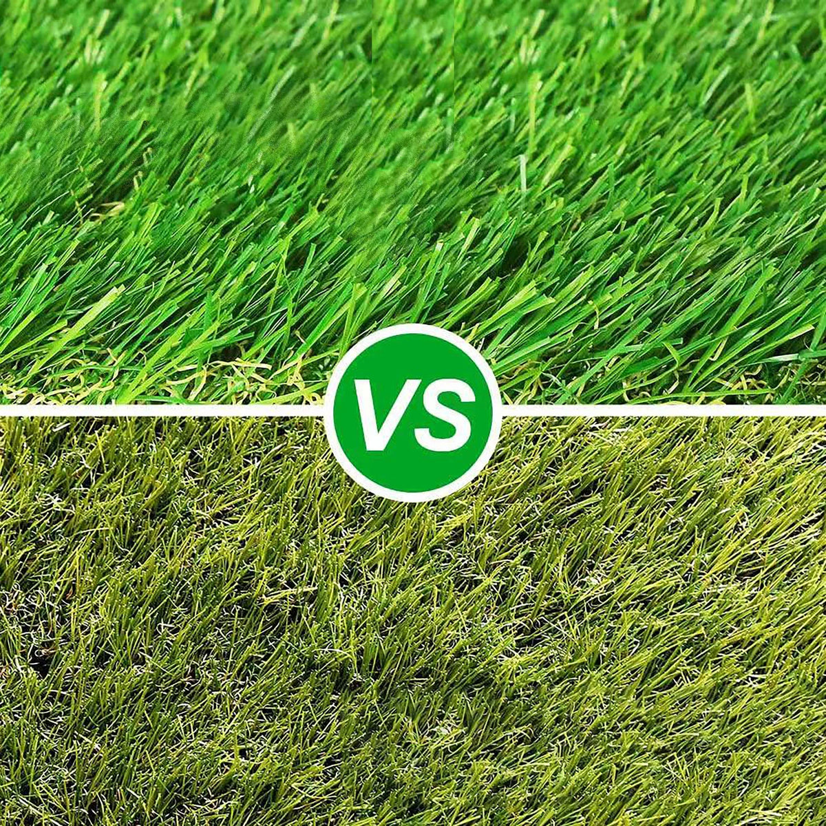 1.38" Pile Height 6FTx14FT Artificial Grass X4600