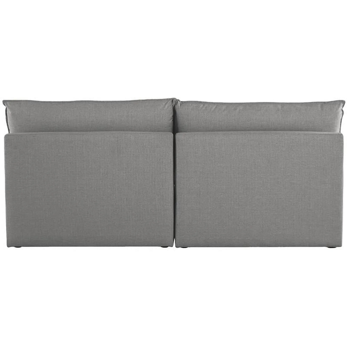 Grey Linen Textured Modular Sofa B644731