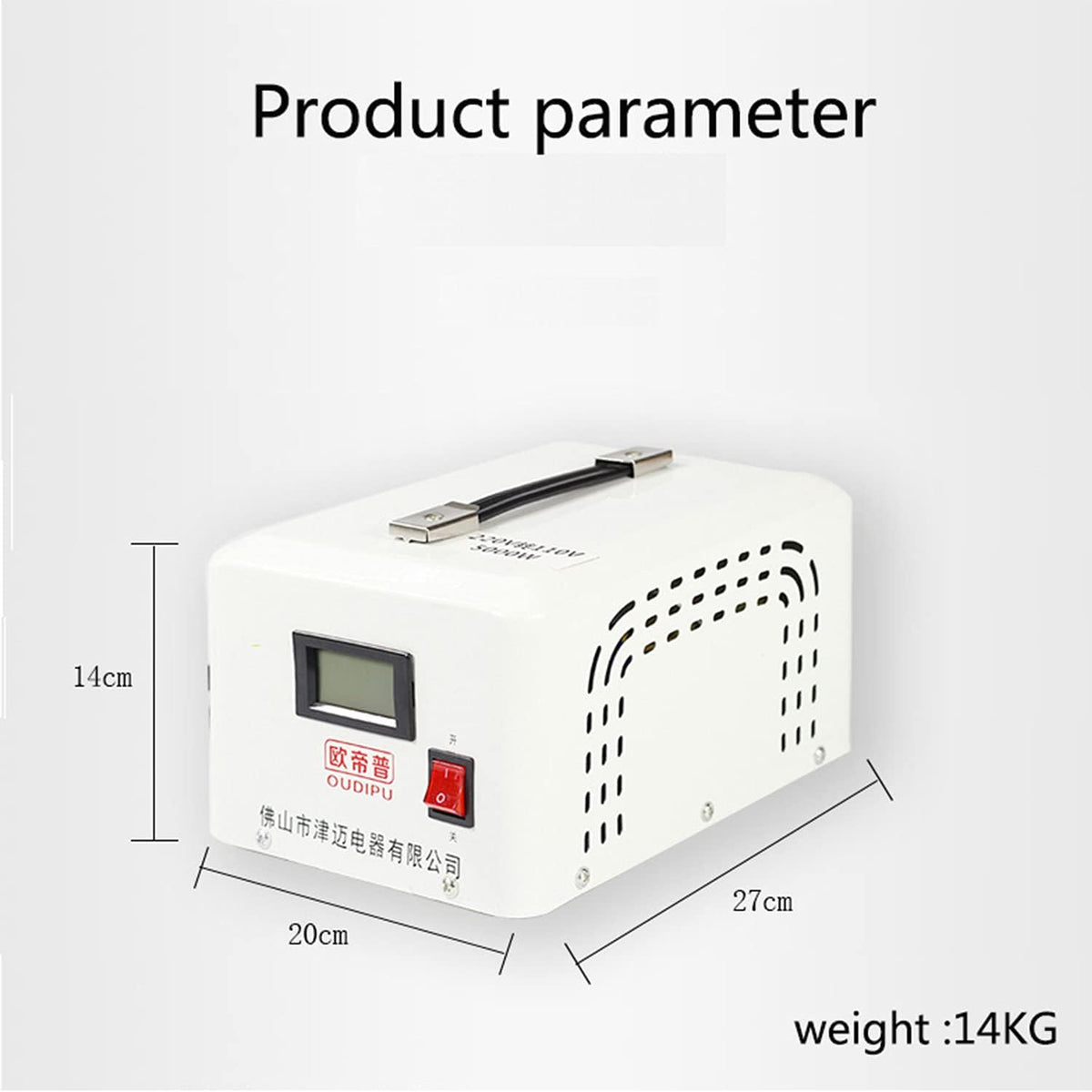 110v to 220v Step up Converter 5000W F449876